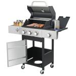 Zolyndo 3-Burner Stainless Steel Propane Grill