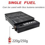YINMANQ Portable Butane Camping Grill with Case