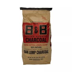 B&B Oak Lump Charcoal - 20 lbs