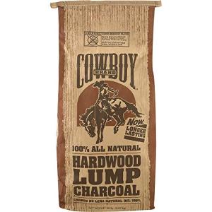 Cowboy Easy Light Hardwood Lump Charcoal, 20 lb