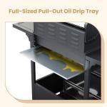 Livavega 3-Burner Propane Grill with Side Burner