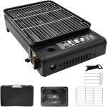 YINMANQ Portable Butane Camping Grill with Case