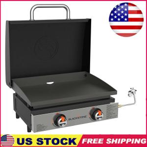 Heavy-Duty Tabletop Griddle for Camping & Tailgating