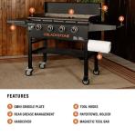 Blackstone 4-Burner 36" Propane Griddle with Cover