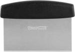 Royal Gourmet Large Metal Spatula Set, Silver/Black