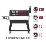 recteq 1100 Pellet Grill Smoker with Wi-Fi
