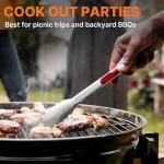 16-Piece Camping Grilling Tool Set with Organizer