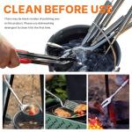 16-Piece Camping Grilling Tool Set with Organizer