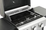 3-Burner Propane BBQ Grill with Foldable Side Table