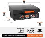 Blackstone 22” Portable Griddle with Hood