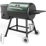 DAMNISS Electric Wood Pellet Smoker Grill, 8-in-1