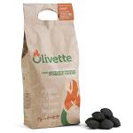 Olivette Premium Olive Charcoal Briquettes, 6.6 lbs