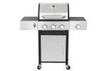 3-Burner Propane Gas BBQ Grill with Side Burner