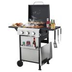 Zolyndo 3-Burner Propane Griddle Grill Combo