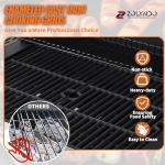Zolyndo 3-Burner Propane Griddle Grill Combo
