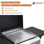 Zolyndo 3-Burner Propane Griddle Grill Combo