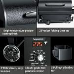 KingChii Portable 8-in-1 Wood Pellet Grill