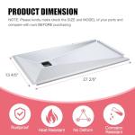Grease Tray Replacement for Monument 4-Burner Grills