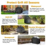 55" Heavy Duty BBQ Grill Cover for All Grills