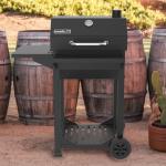 Nexgrill 22" Charcoal Grill with Side Shelf
