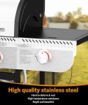 Joy Pebble 4 Burner Propane Gas Grill