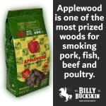Billy Buckskin Oak & Apple Charcoal Briquettes – 6.5 lbs