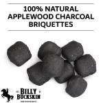 Billy Buckskin Oak & Apple Charcoal Briquettes – 6.5 lbs