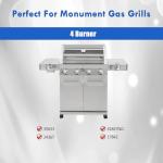 Flame Tamer Heat Shields for Monument Grills - 4pcs