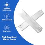 Flame Tamer Heat Shields for Monument Grills - 4pcs