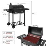 Royal Gourmet 24-Inch Portable Charcoal Grill