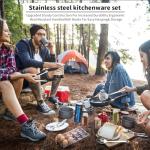 Camping Cooking Utensils Set for Grilling Adventures