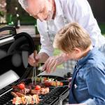 BINMIT Portable Gas Grill for Camping and BBQ