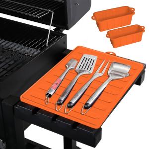 Silicone Griddle Mats and Grill Cup Accessories
