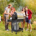 BINMIT 4-Burner Gas Grill with Side Burner