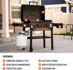 Blackstone 28” Omnivore Griddle with X-Braced Hood