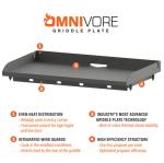 Blackstone 22" Portable Scissor-Leg Griddle with Hood
