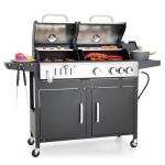Captiva Designs Propane and Charcoal Grill Combo