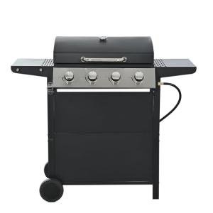 Stainless Steel 4-Burner Propane Gas Grill