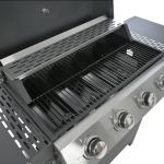 Stainless Steel 4-Burner Propane Gas Grill