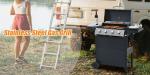 Stainless Steel 4-Burner Propane Gas Grill