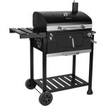 Royal Gourmet 24-Inch Charcoal Grill with Side Table