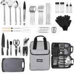 Logcow Outdoor Cooking Utensil Set for Grilling