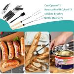 Logcow Outdoor Cooking Utensil Set for Grilling