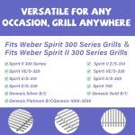 17.5 Inch Stainless Steel Grill Grate Set