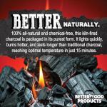 100% Natural Hardwood Lump Charcoal for Grilling