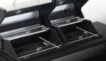 3-Burner Gas and Charcoal BBQ Grill Combo