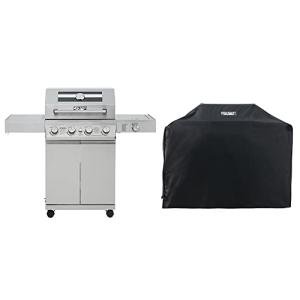 Monument 4-Burner Propane Gas Grill with Cover