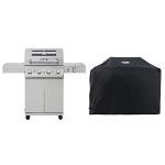 Monument 4-Burner Propane Gas Grill with Cover