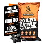 Natural Lump Charcoal for Grilling and Smoking