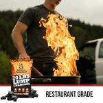 Natural Lump Charcoal for Grilling and Smoking